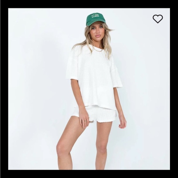 PRINCESS POLLY CAMMIE KNIT SET WHITE size 2 XS - Picture 2 of 7